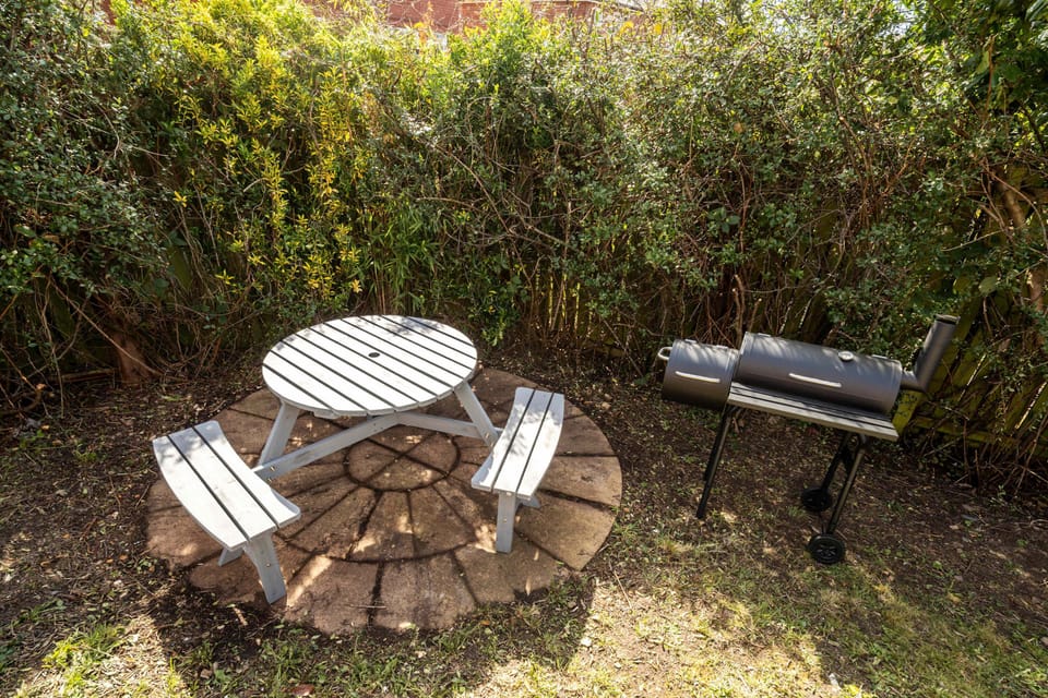 Outdoor Seating Area and BBQ