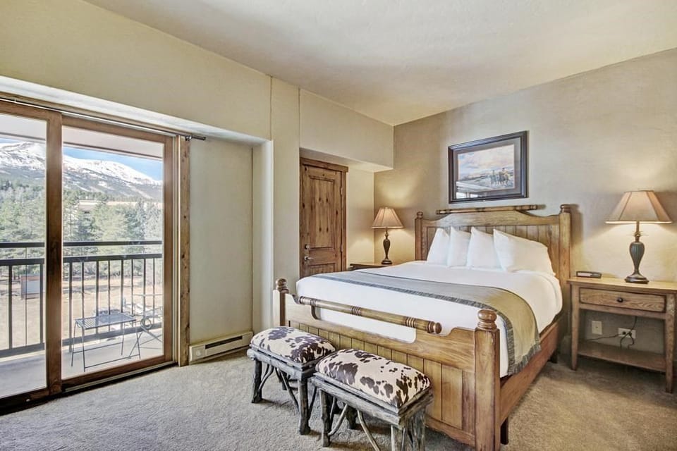 Drift to sleep in the plush bedding in the 4 bedrooms.
