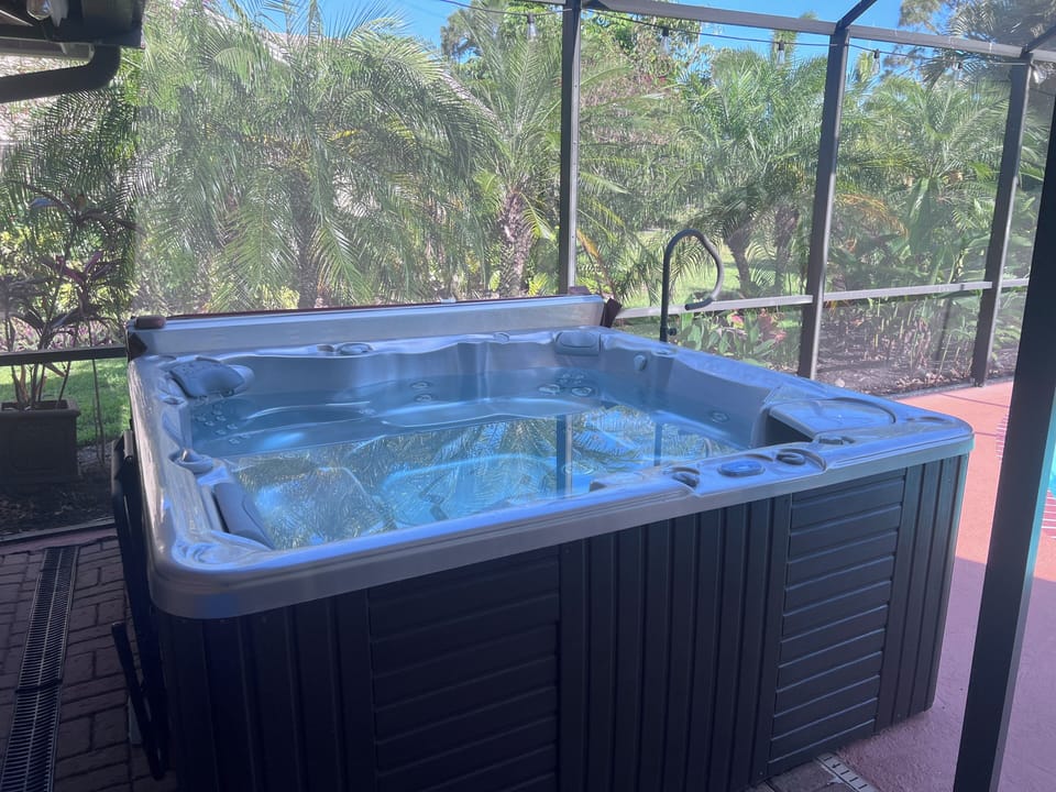 Hot tub.