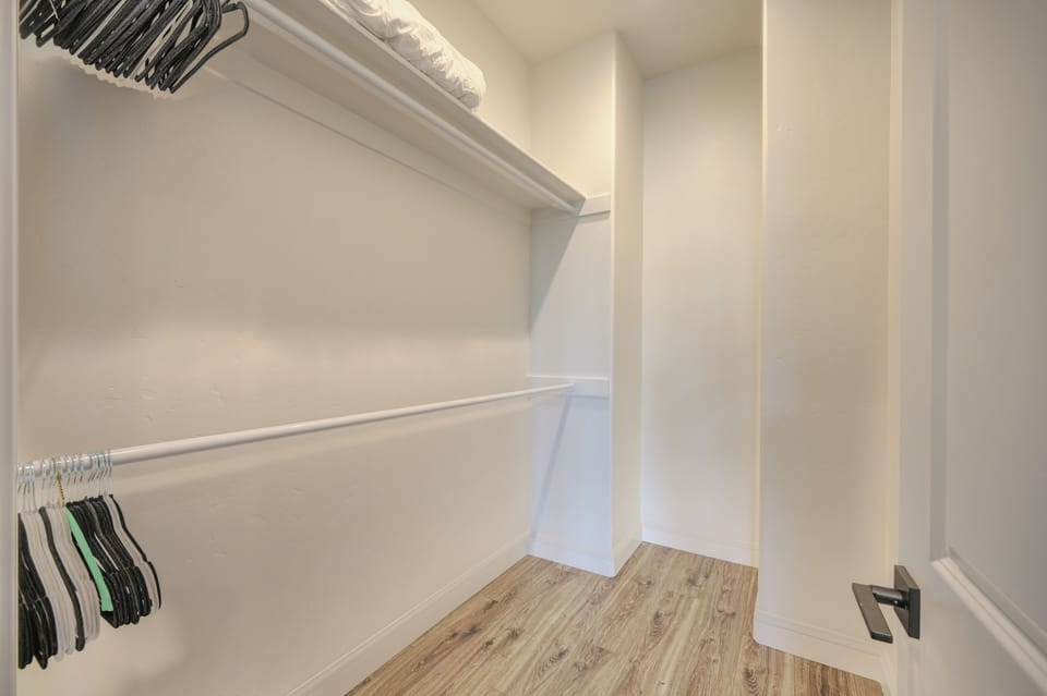 Primary closet