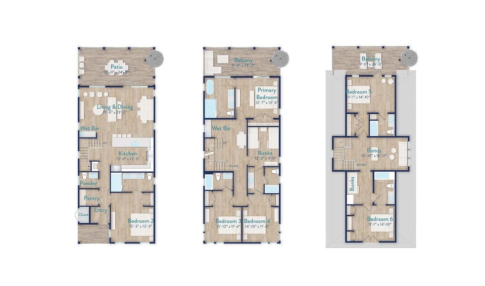 Your Waterside Retreat features over 3,200 square-feet of interior space plus multiple outdoor areas where you can savor the fresh air and gulf views.