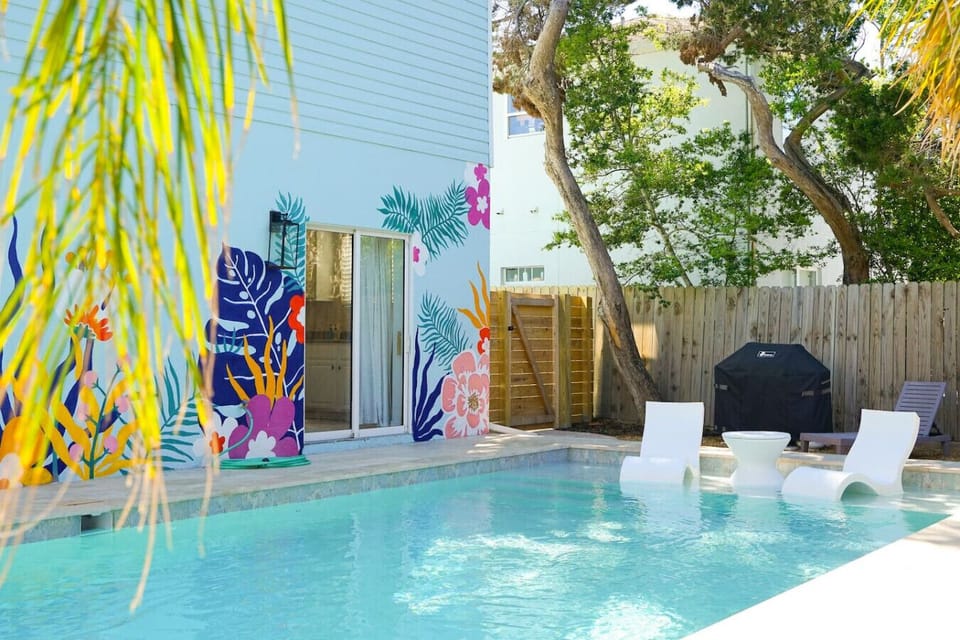 Poolside paradise—lounge, dip, repeat