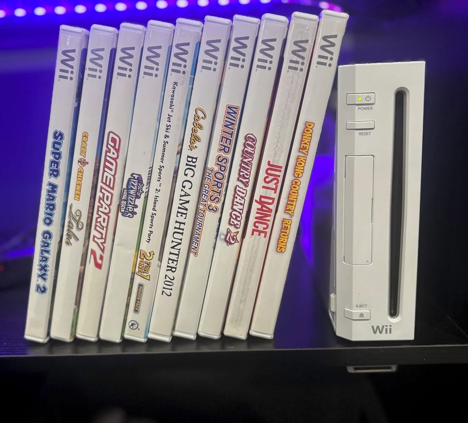 Wii console/games