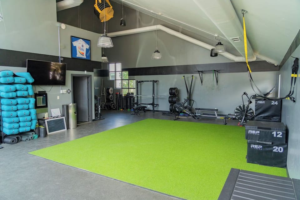 Energize on the turf training zone with full equipment.