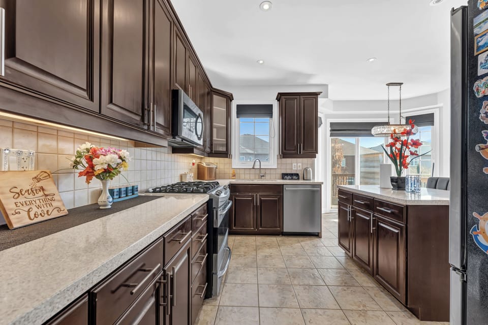 Fully equipped kitchen!