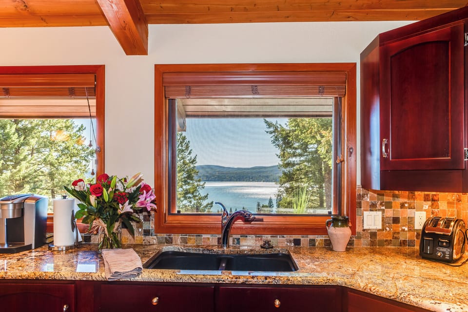 Enjoy the views from the kitchen | Main Level