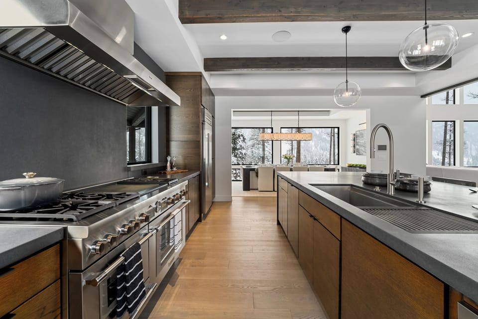 Meal prep in the modern kitchen | Main Level