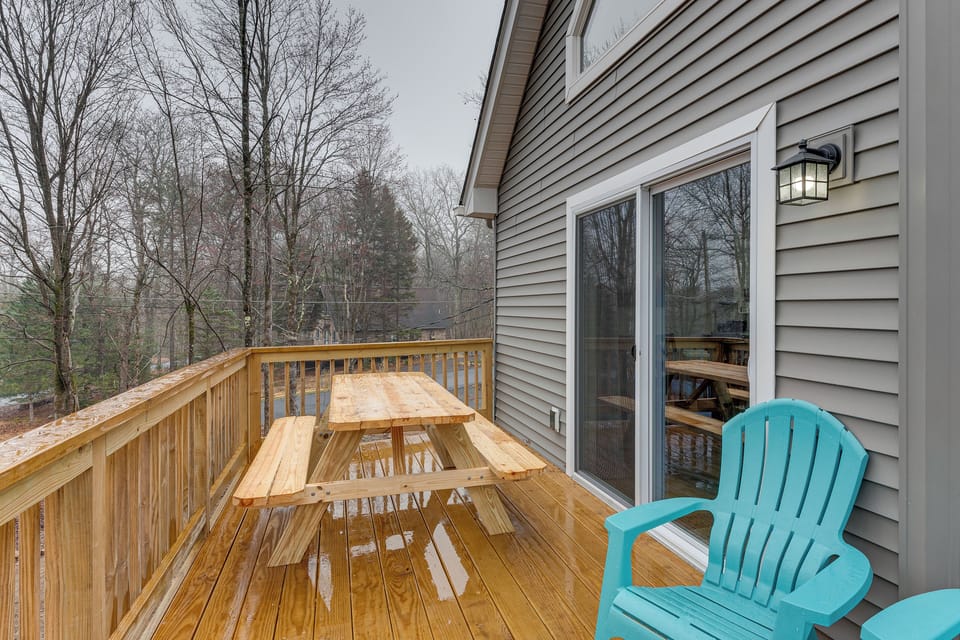 Balcony | Main Level | Gas Grill