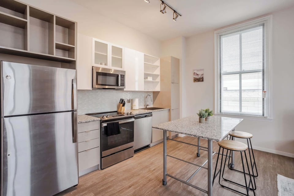 Fully equipped kitchen