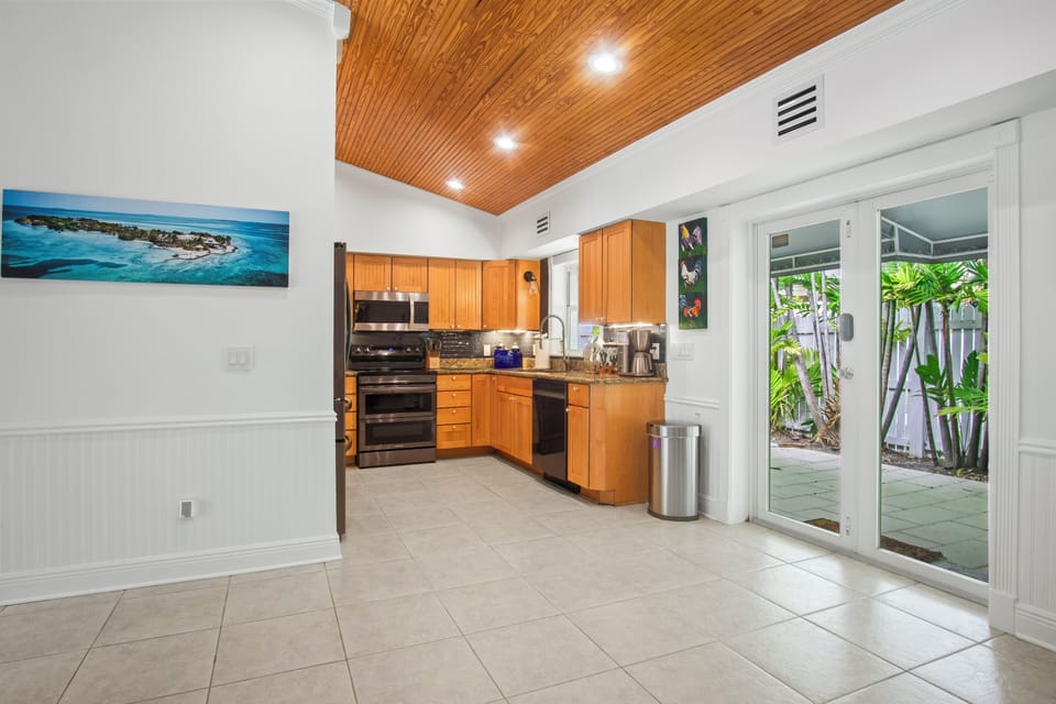 Large Kitchen for meal preparations