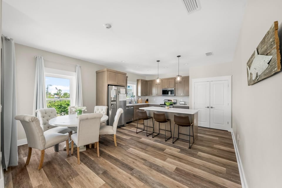 Kitchen and Dining Area