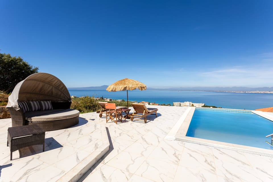 Take a refreshing dip while admiring the view