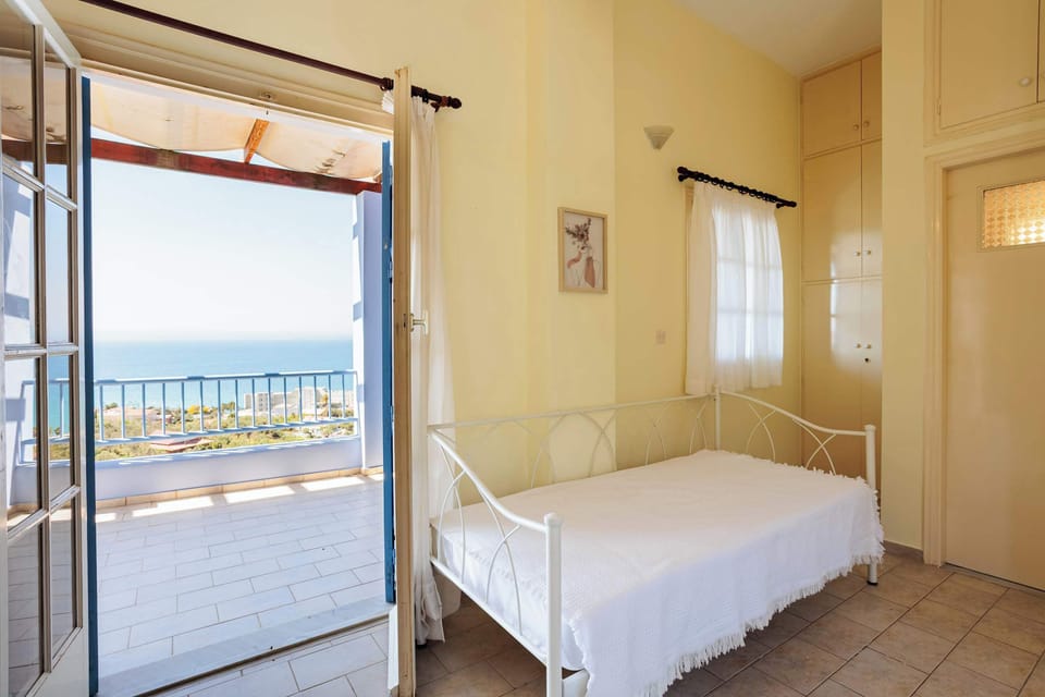 Comfortable living space with easy access to the balcony