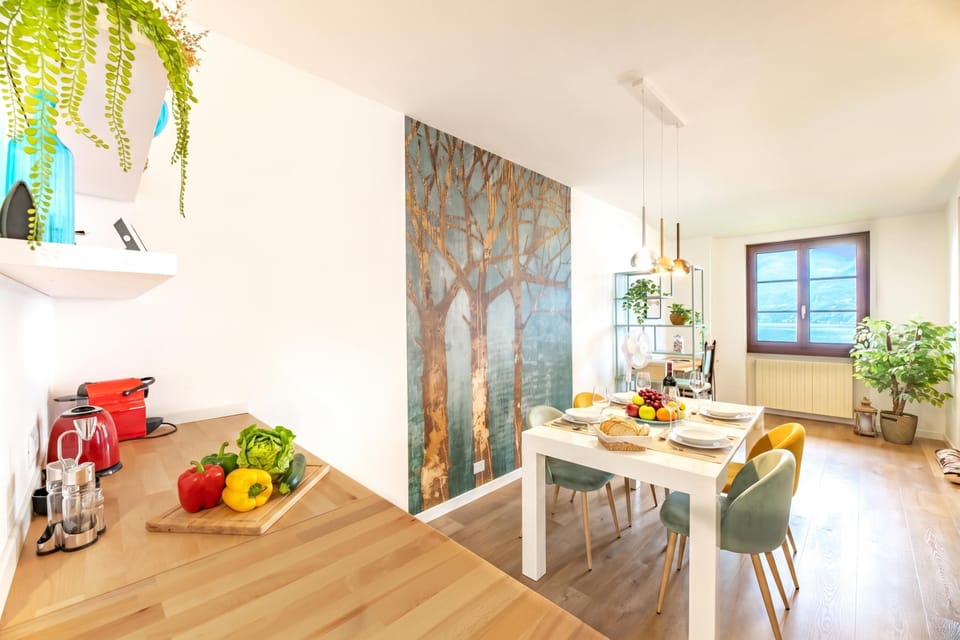Kitchen and dining area