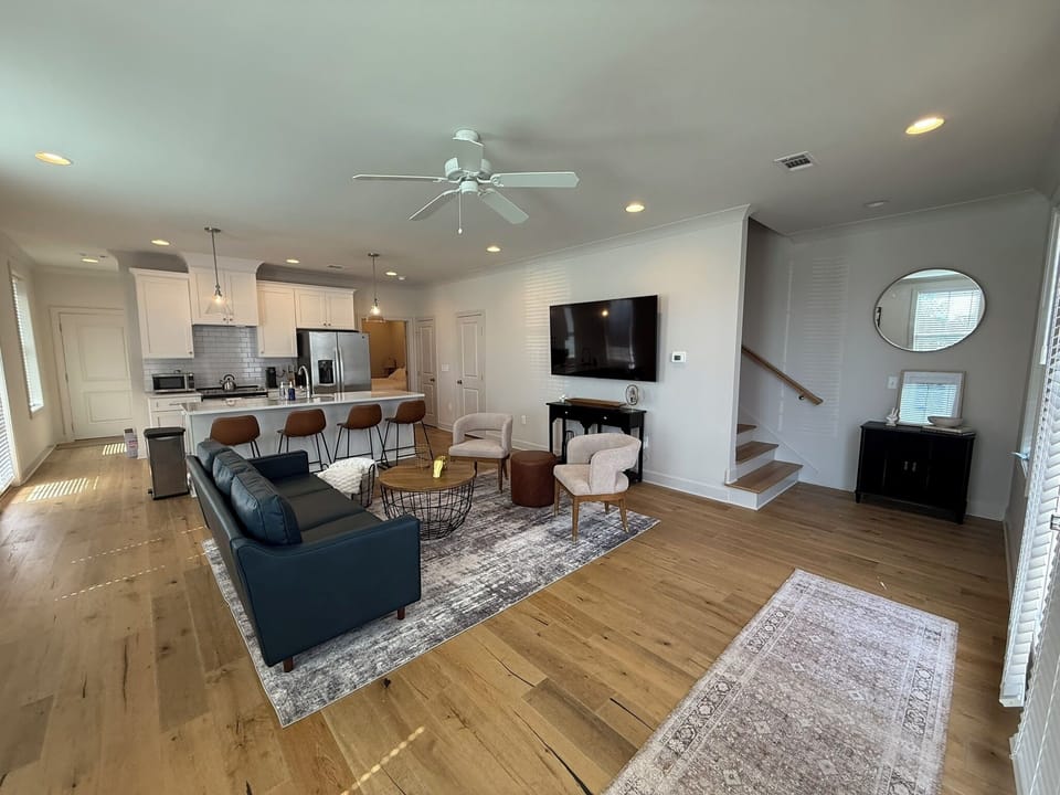 Open concept living room