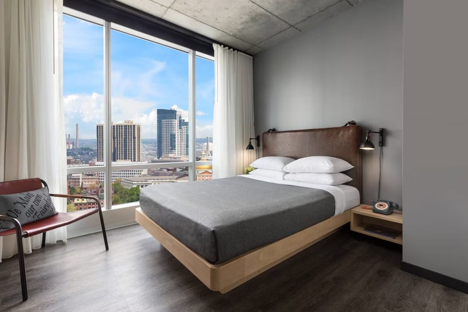 Unit with Queen size bed