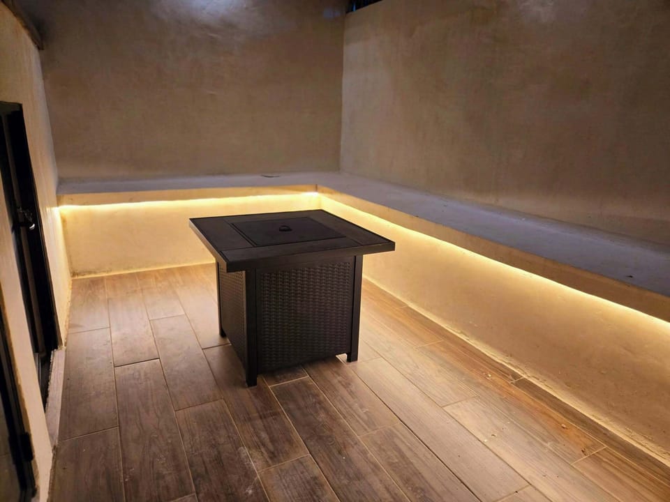 Fire Pit Located in the Common Shared Area