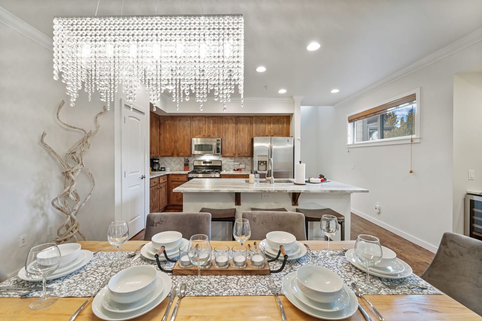 Dining Room and Kitchen | Main Level