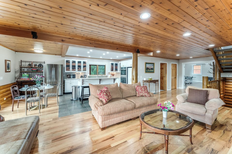 Living Room with Cozy Furnishings | Main Level