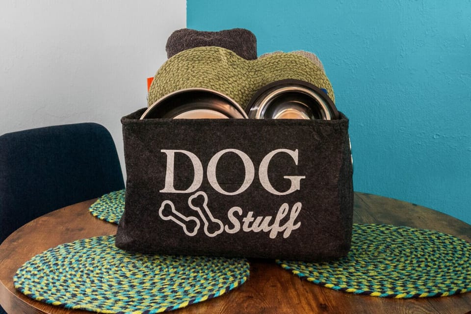 Save space when you pack for your best friend We've got bowls, shampoo, dog friendly towels and more for you to use.