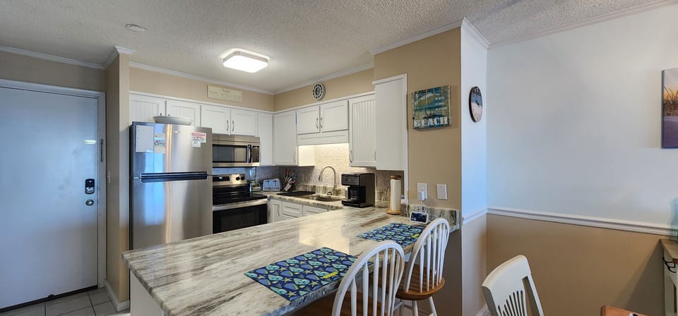 Bar seating for 2