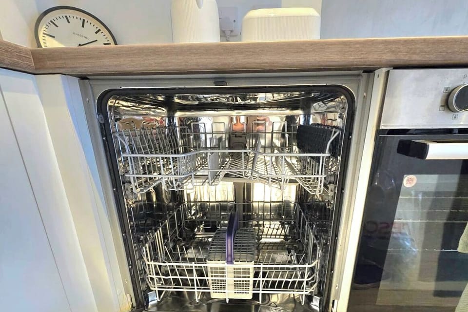 Dishwasher in the kitchen