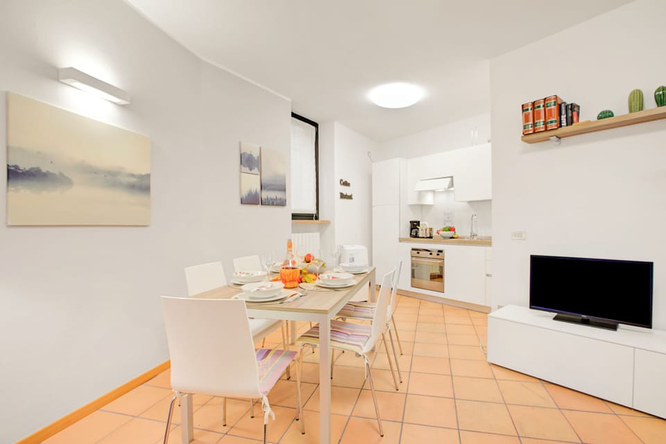 Kitchen and dining area