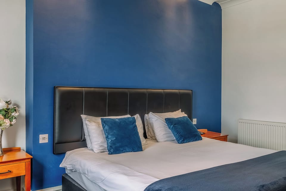 Sink into soft pillows and enjoy a restful night’s sleep