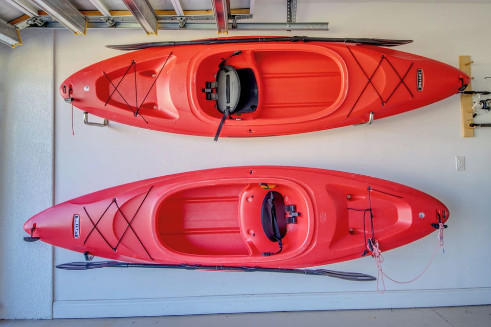Kayaks included