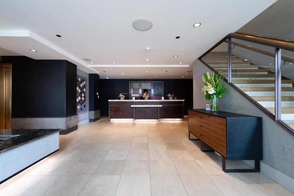 Arrive confidently at a stylish entrance in the heart of town.