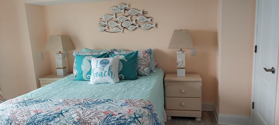 Bedroom #2 - Upstairs - Ocean views