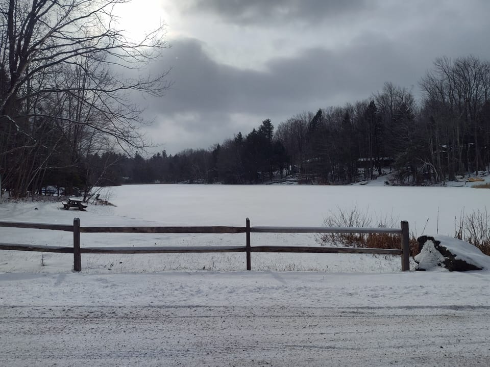 Closest lake is a 3 minute walk.
