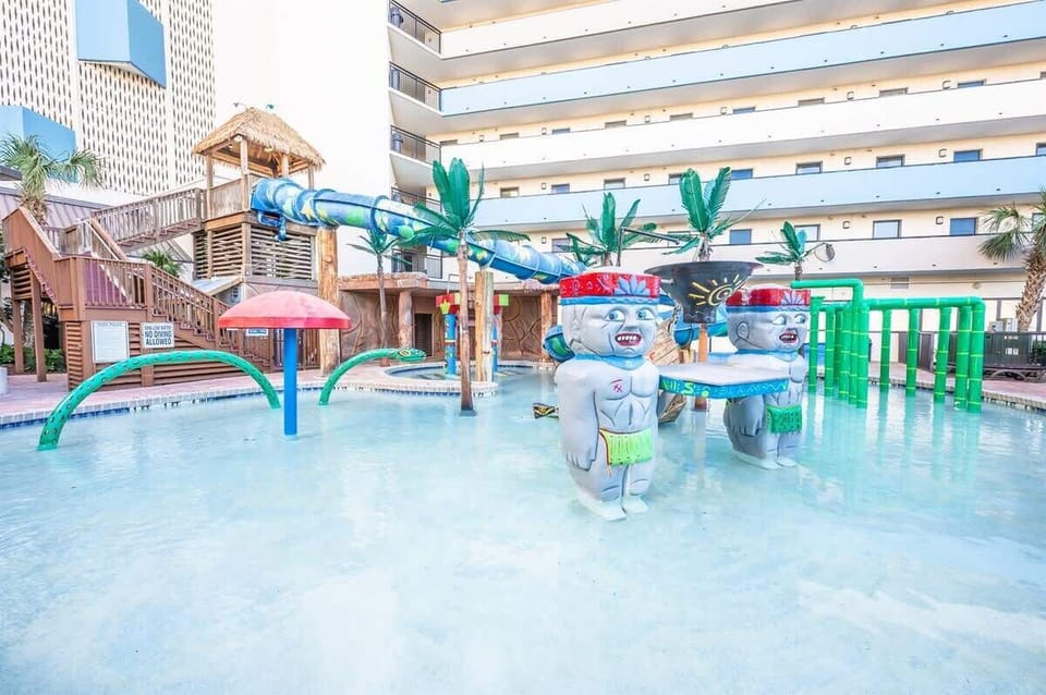 Outdoor Kids Splash Area