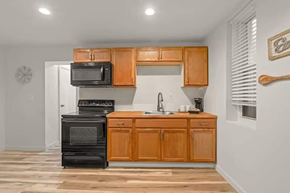 The kitchen is fully stocked and always available for you