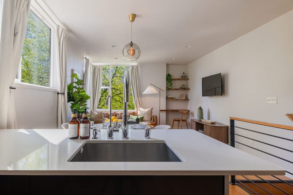 A fully equipped kitchen to make your stay feel just like home!
