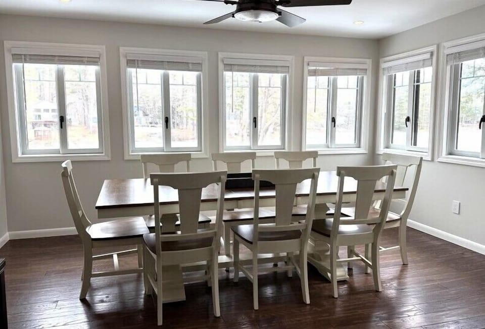 Formal Dining Space, over looking the water