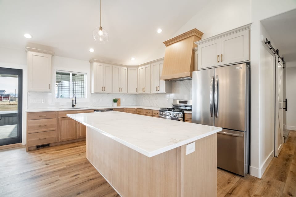 Indoors, Kitchen, Appliance, Refrigerator, Floor