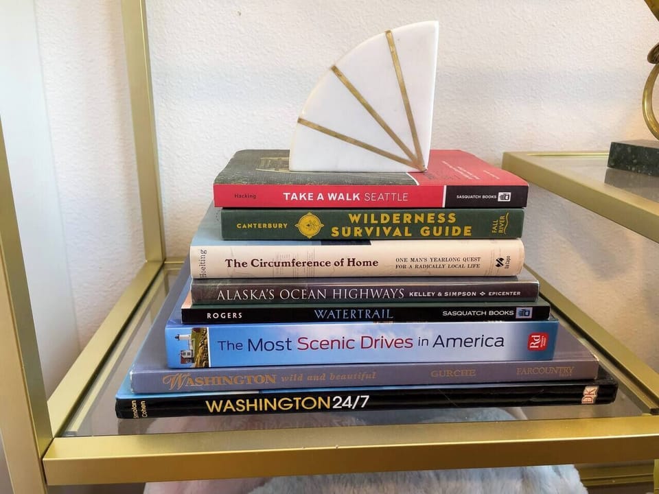 We have books and games if you want to take a break from screens. 