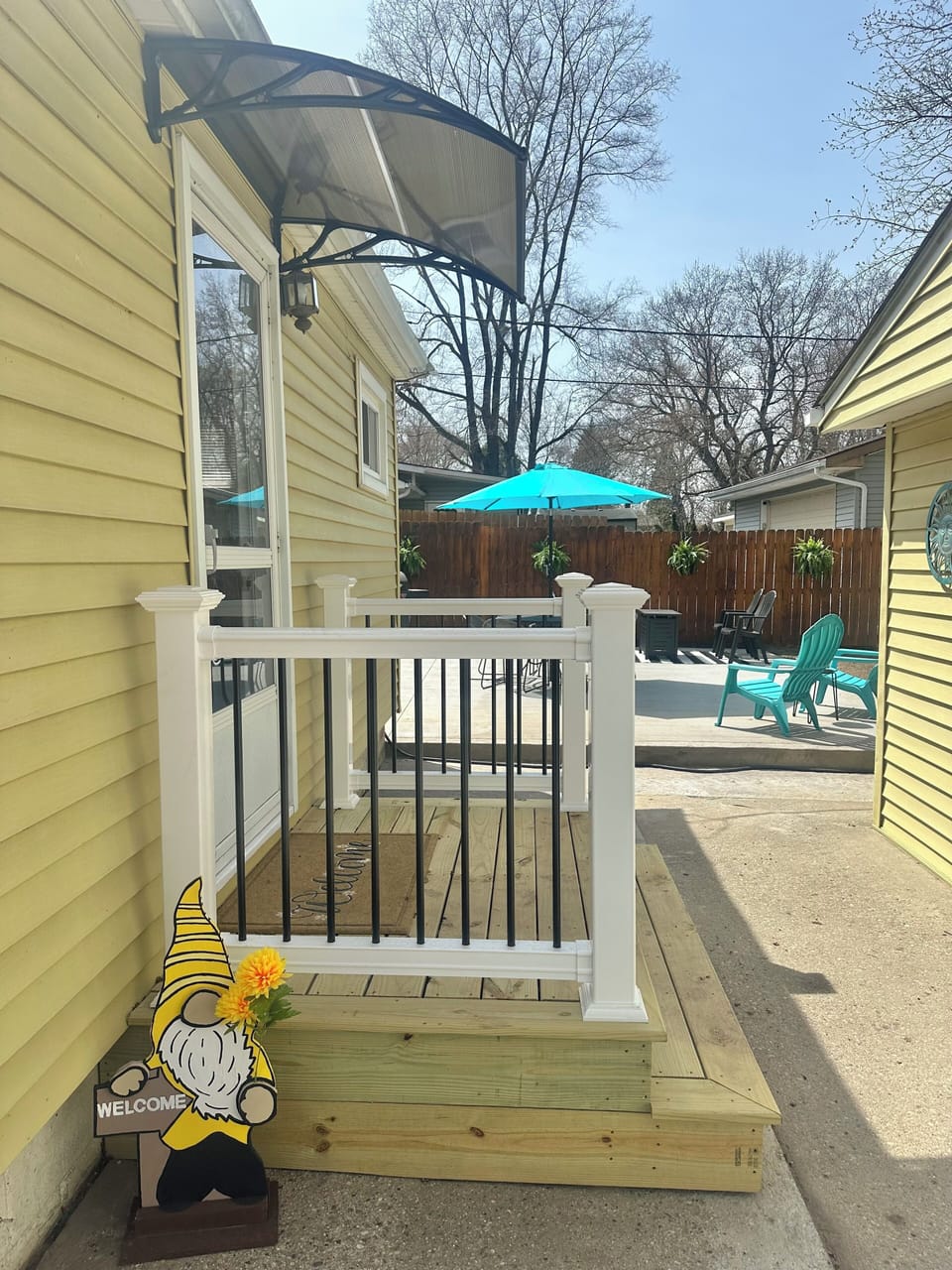 Back Porch/Main Guest Entry