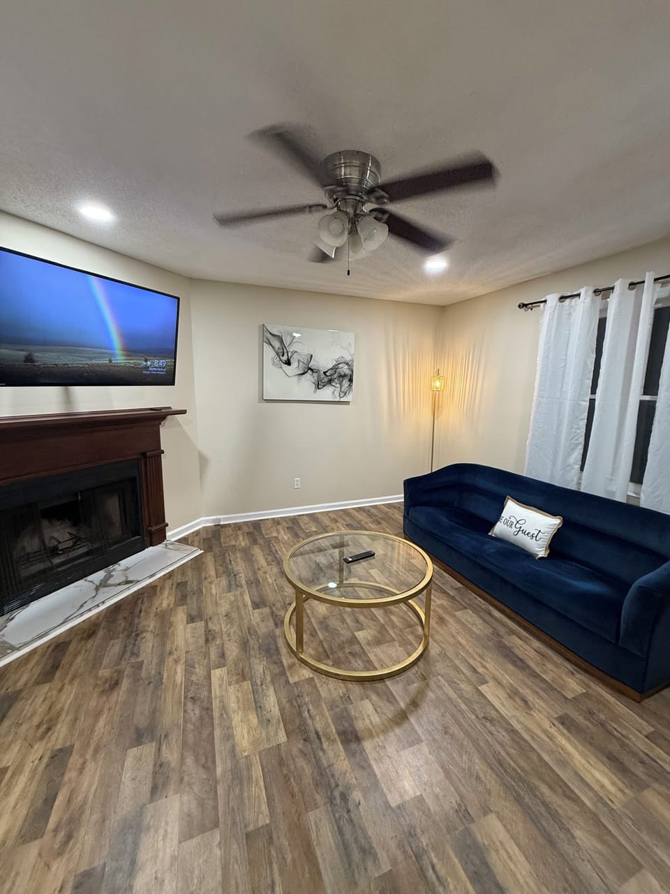 Serene Modern Living Area