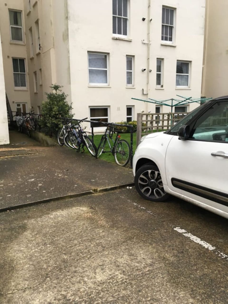 Allocated parking space