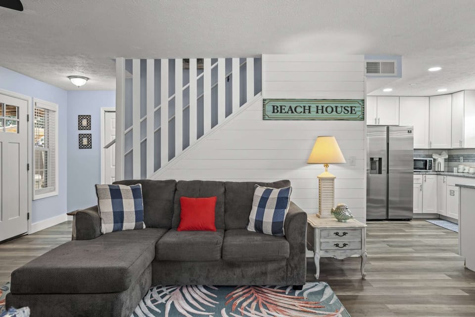 Cozy and comfortable space with a plush couch, soft mattress for added relaxation, and all the comforts of home.