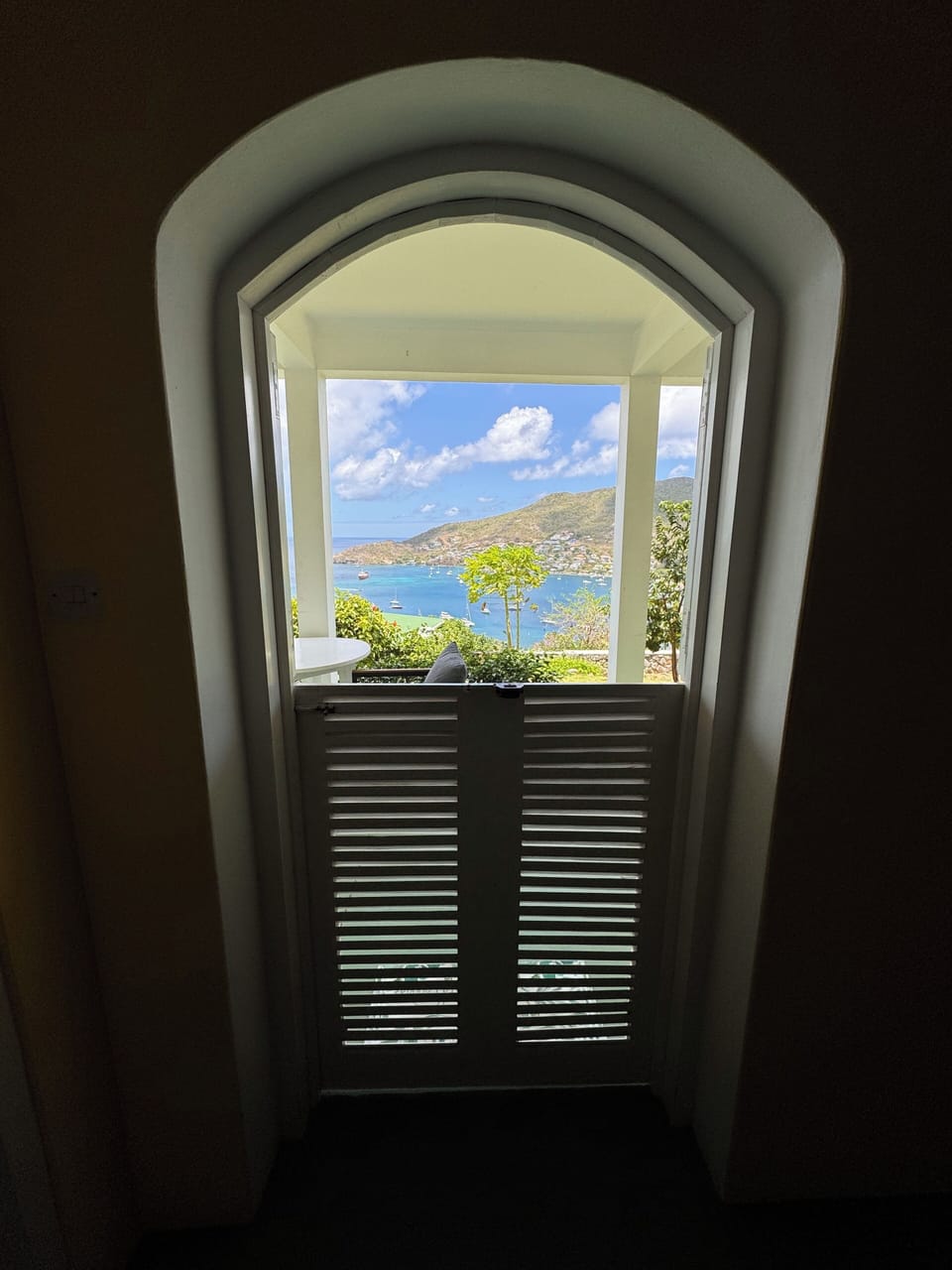 View from the front door.