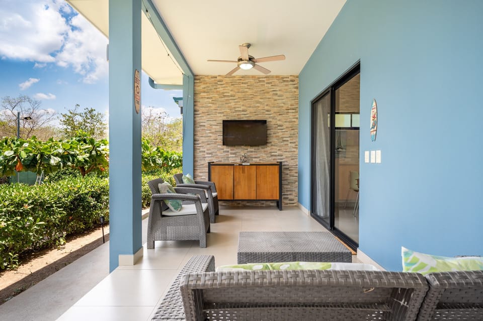 Private patio
