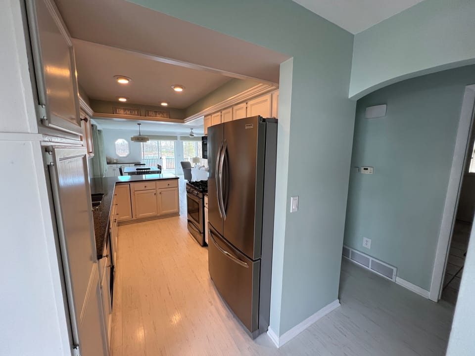 entering the main door