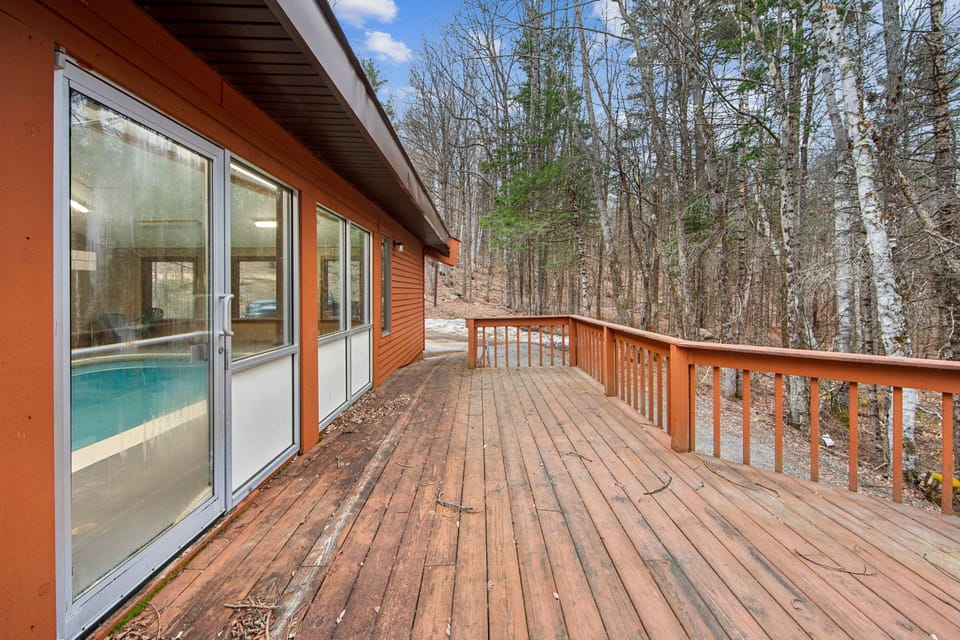 Deck, House, Porch, Nature, Outdoors