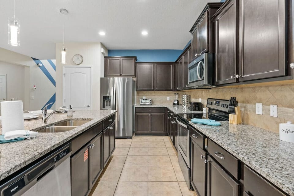 Prepare your home-cooked meal in our fully equipped kitchen