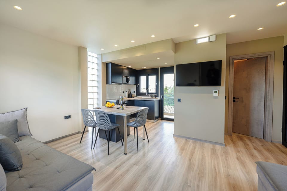 Living and dining room