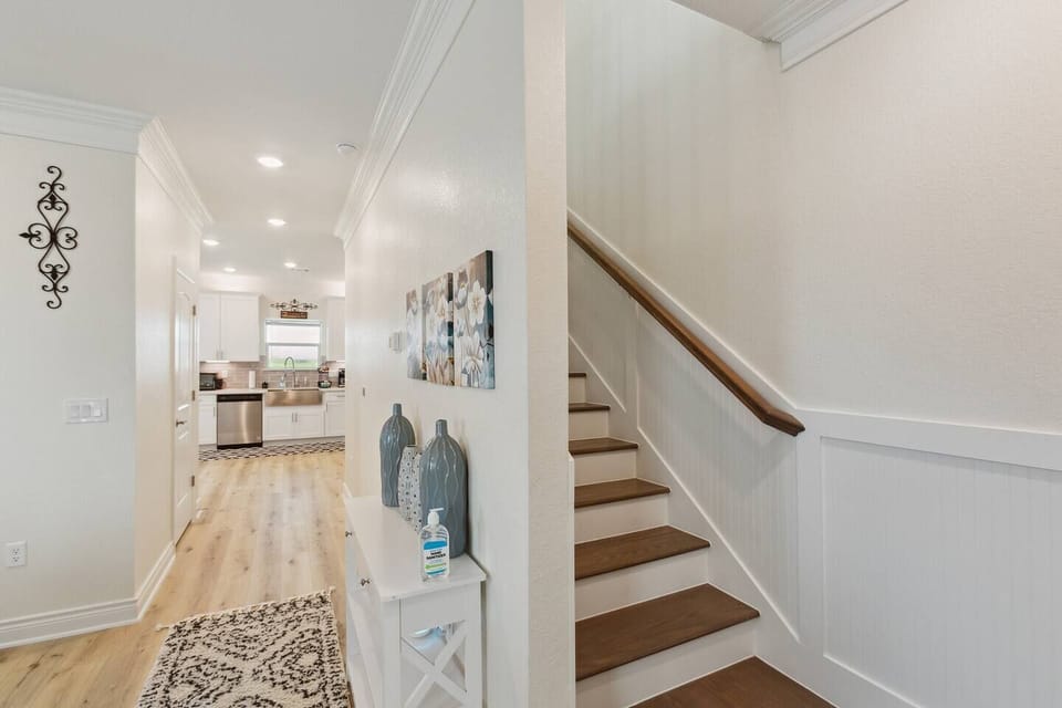 Stairs to the Second Floor