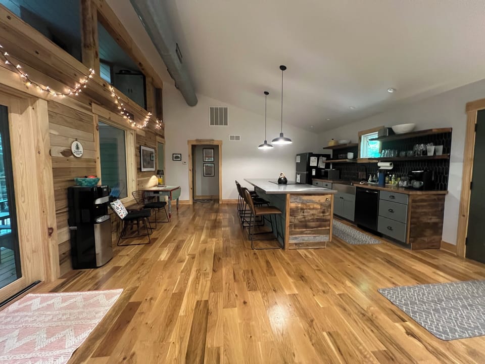 The large open floor plan is perfect for spending time together